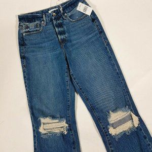GOOD AMERICAN Denim Distressed Good Vintage Jeans